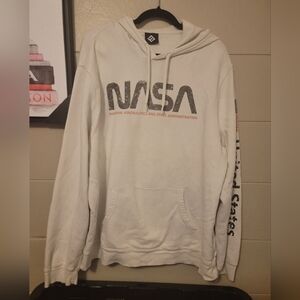 NASA White Hoodie